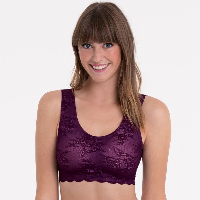 Anita Bralette Essential lace purple | EnVie Lingerie