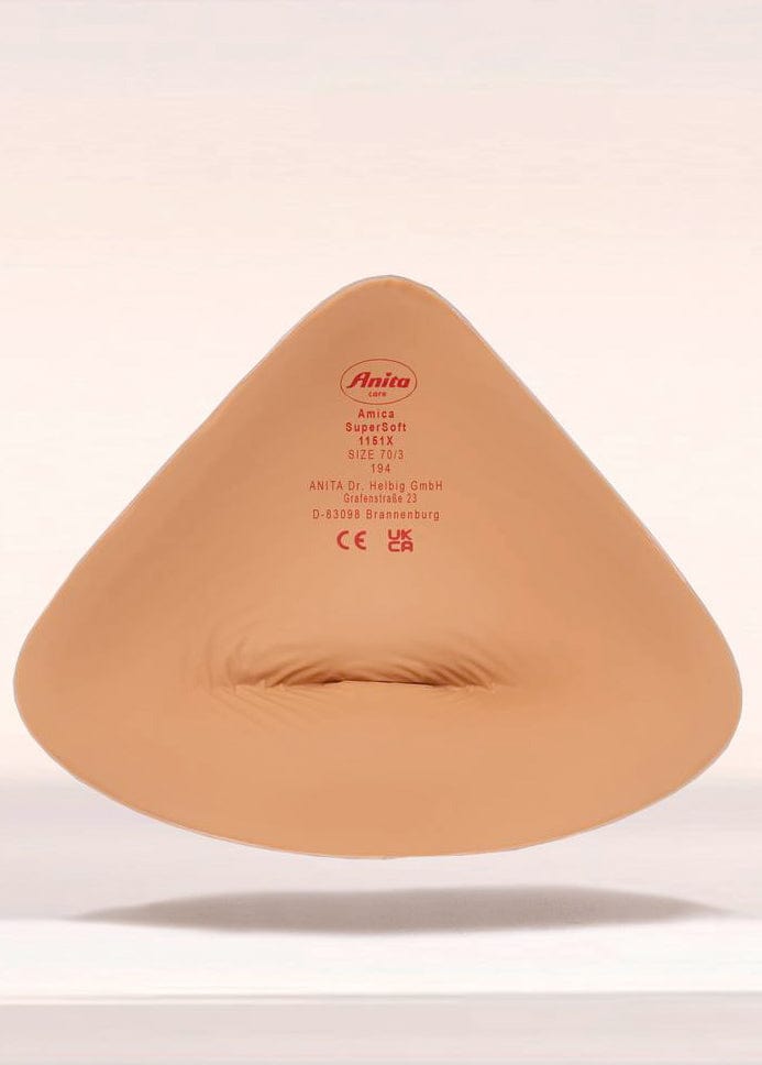 Anita Breast Forms & Prostheses Anita Care Breast Prostheses Amica Supersoft 35% lighter