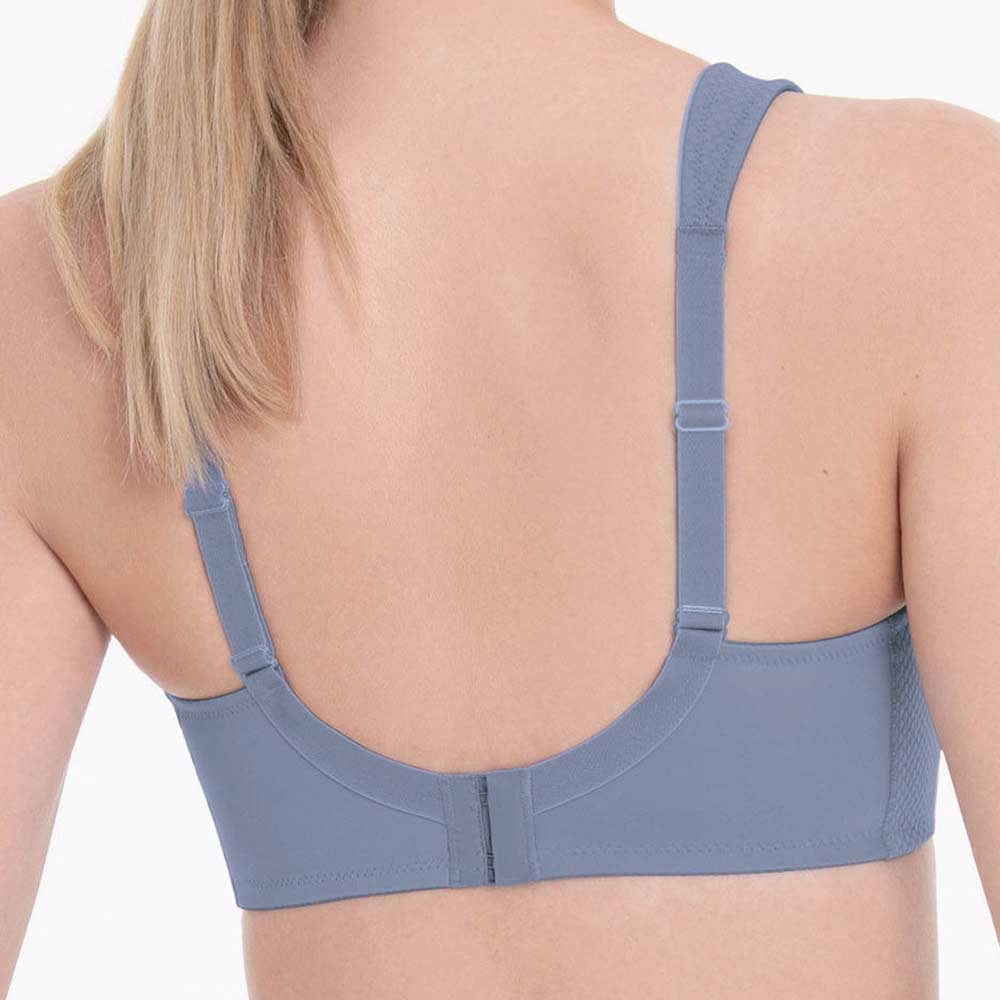 Anita Care Leni Mastectomy Bra blue Back View