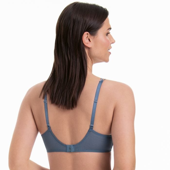 Anita Colette Sky Grey Bra Back View | EnVie Lingerie