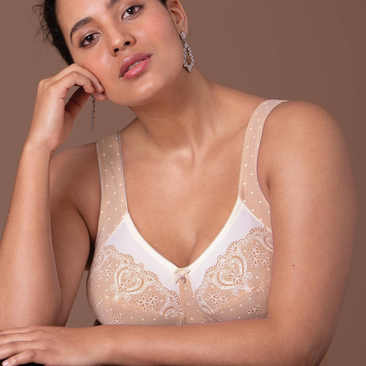 Anita Comfort Belvedere Bra Wirefree in poder peach 5887 | EnVie Lingerie