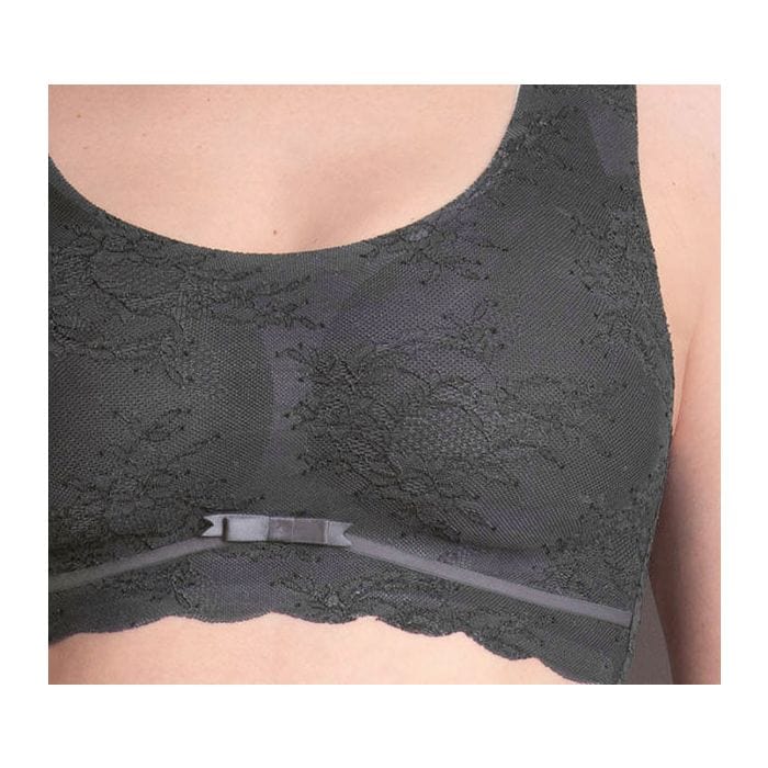 Anita Essential Bralette Anthracite Front view | EnVie Lingerie