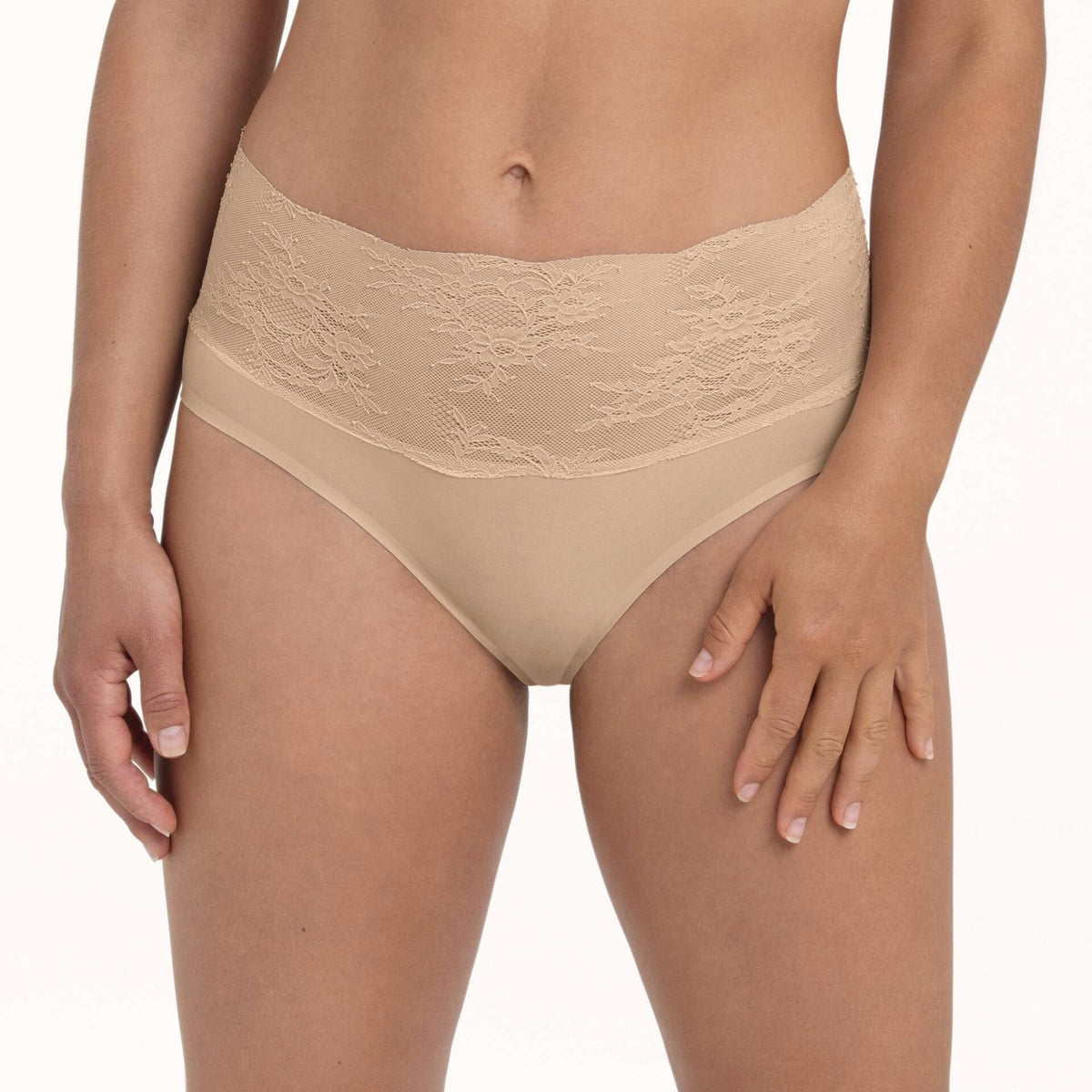 Anita Essntial lace HighWaist Briefs Desert | EnVie Lingerie