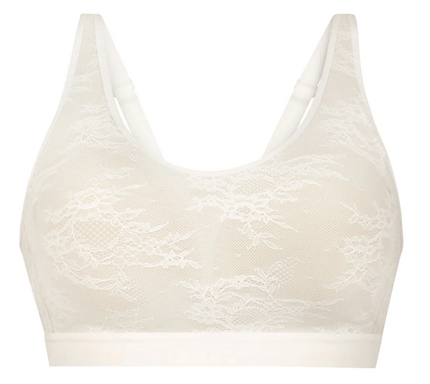 Anita Essential lace Mastectomy Bra close Up in Crustal | EnVie Lingerie