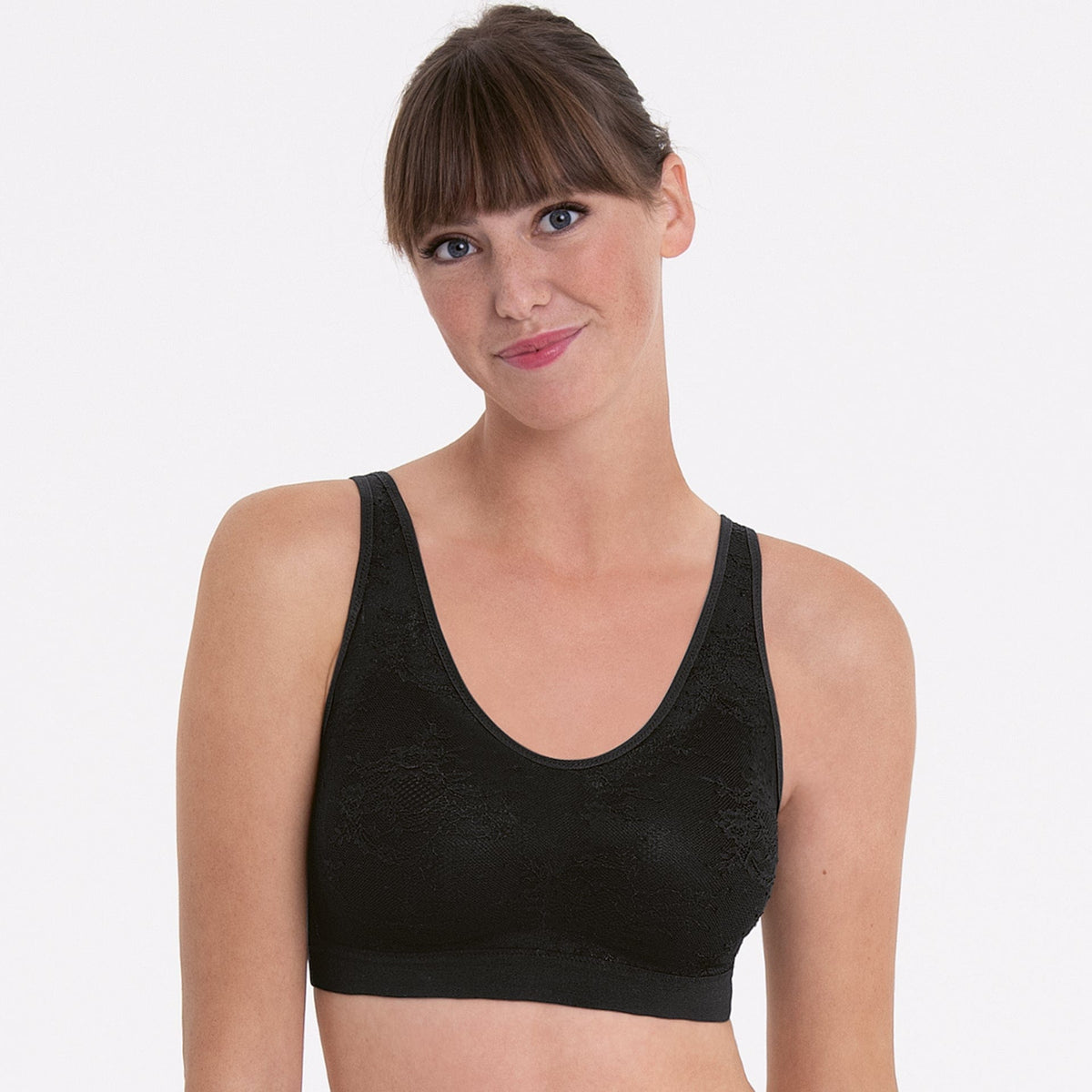 Anita Mastectomy Lace Bralette Black Bra | EnVie Lingerie