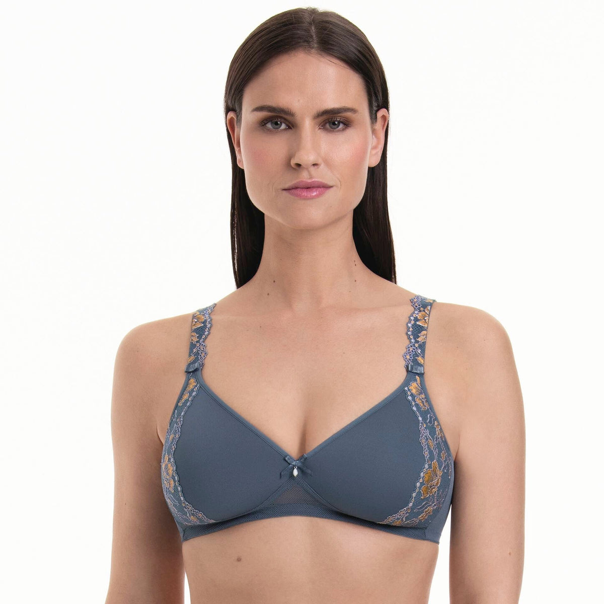 Anita Rosa Faia Fort non-wire Bra Sky Grey | EnVie Lingerie 