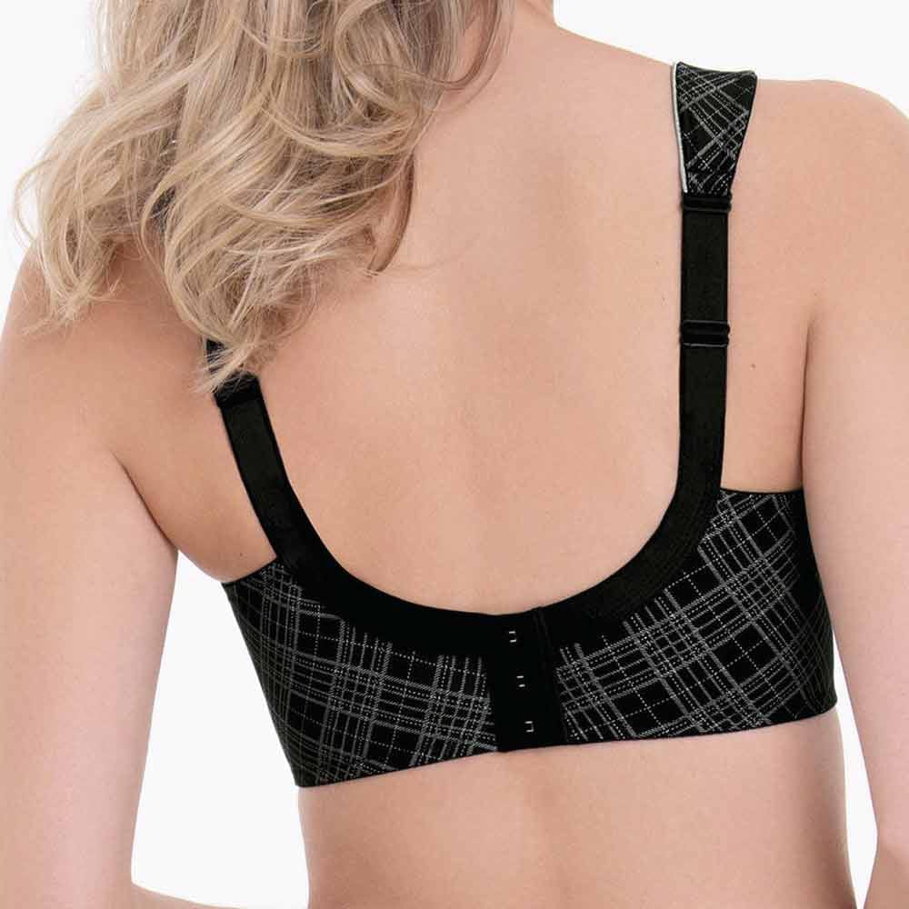 Anita Bras Anita Rosa Faia Twin Art Soft Bra Black/Grey