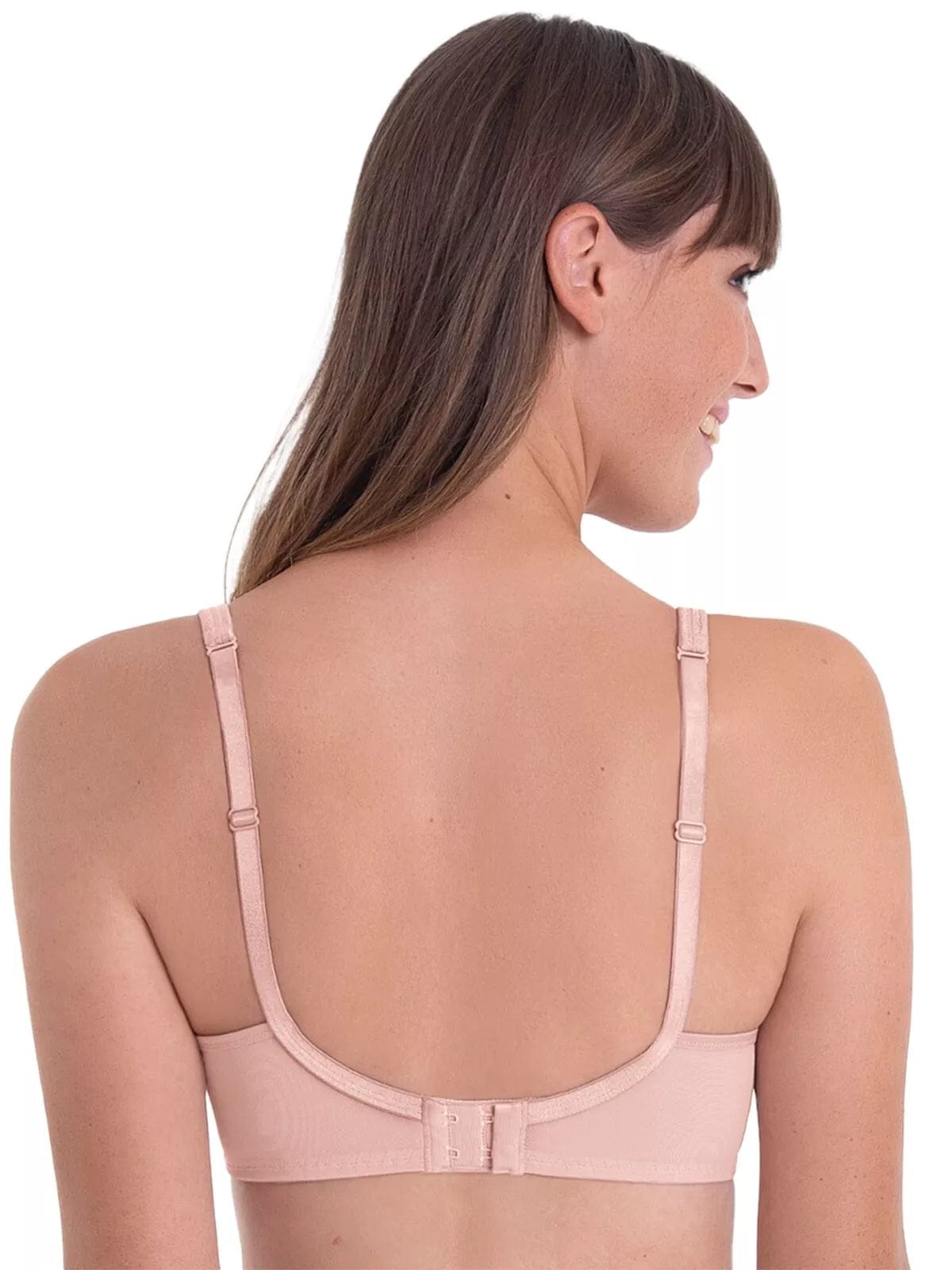 Anita-Wirefree-Bra-5618-rosewood back view | EnVie Lingerie