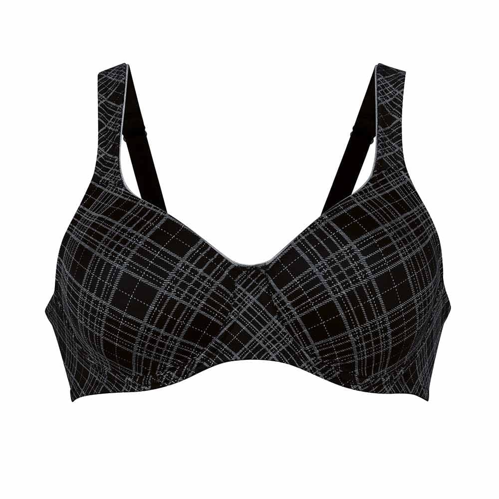 Anita Bras Anita Rosa Faia Twin Art Soft Bra Black/Grey