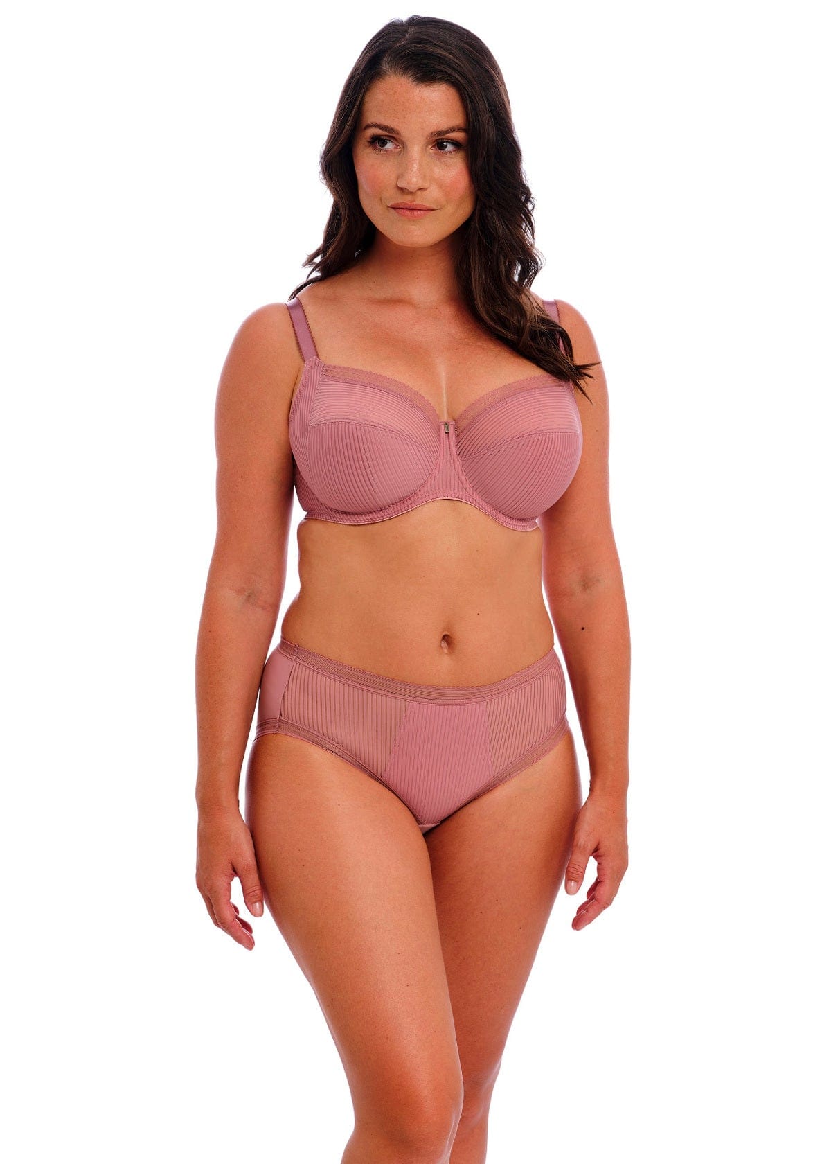 Fantasie Fusion rose Underwired Bra & Briefs