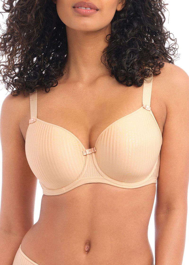 Freya Underwired Bras Freya Idol Uw Moulded Balcony T-shirt Bra Nude