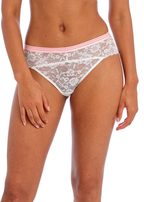 Freya Offbeat Brief White | Envie Lingerie 