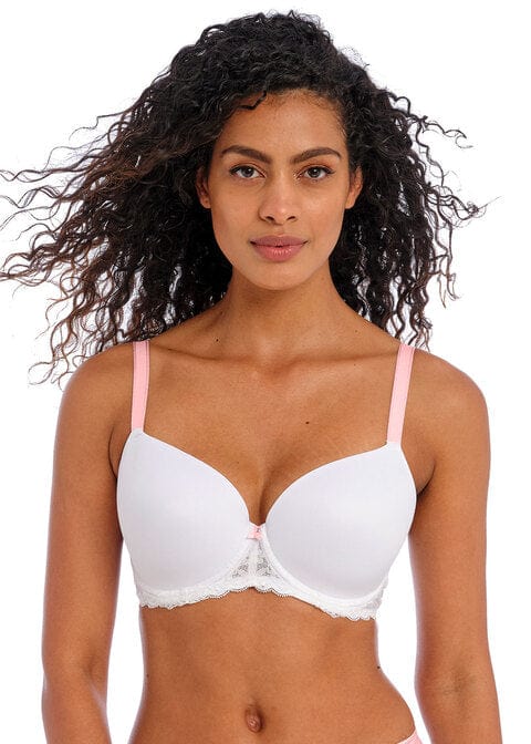 Freya Lingerie Offbeat White Underwired Moulded Bra