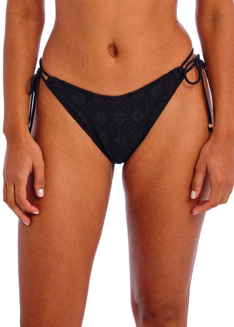 Feya Swim Nomad Nights Black High Leg Bikini Brief | EnVie Lingerie