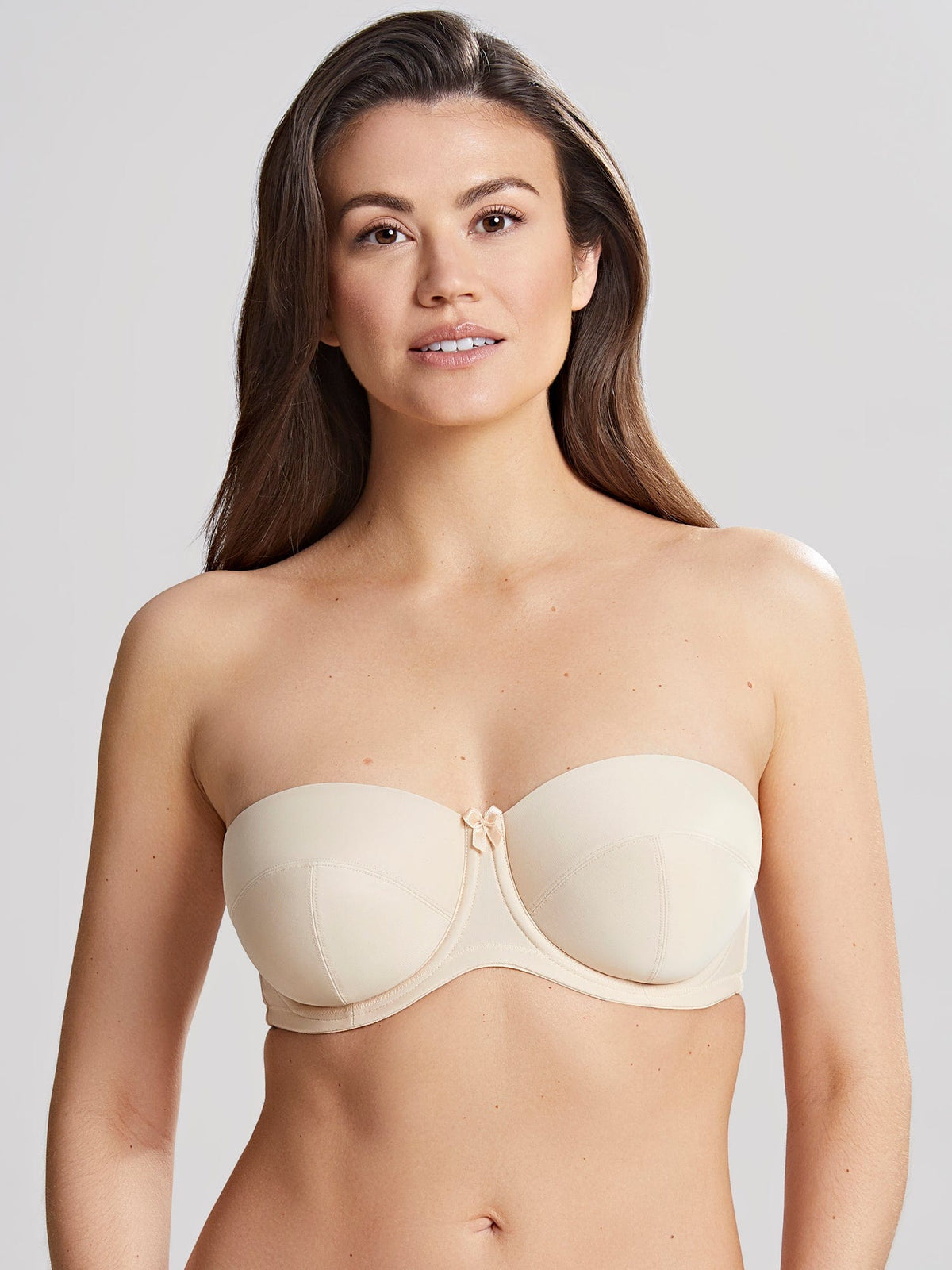 Panache Bras 30DD / Chai Panache Evie Balconnet Strapless Bra