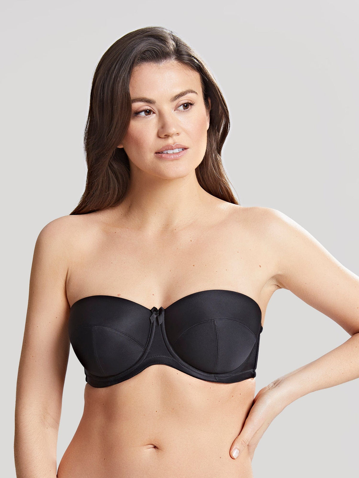 Panache Bras 30DD / Black Panache Evie Balconnet Strapless Bra