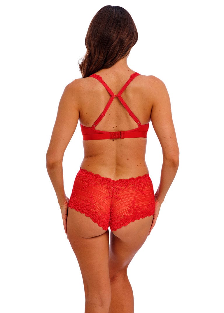 Wacoal Lingerie Embrace lace Equestrian Boy Short Back | EnVie Lingerie 