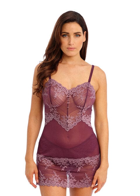 Wacoal Chemise Wacoal Embrace Lace Chemise Plum