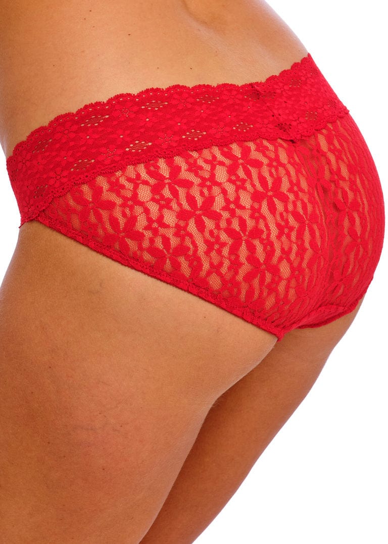 Wacoal Lingerie Halo Lace Equestrian-Red-Brief