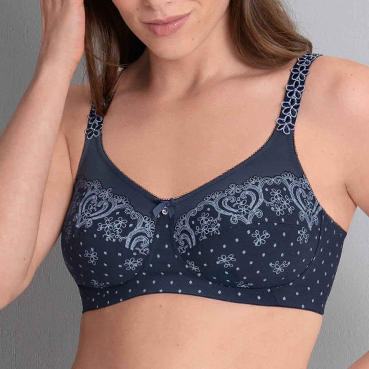 Anita Care MastetomyBra Belvedere Drrp blue Front 4787X | EnVie Lingerie