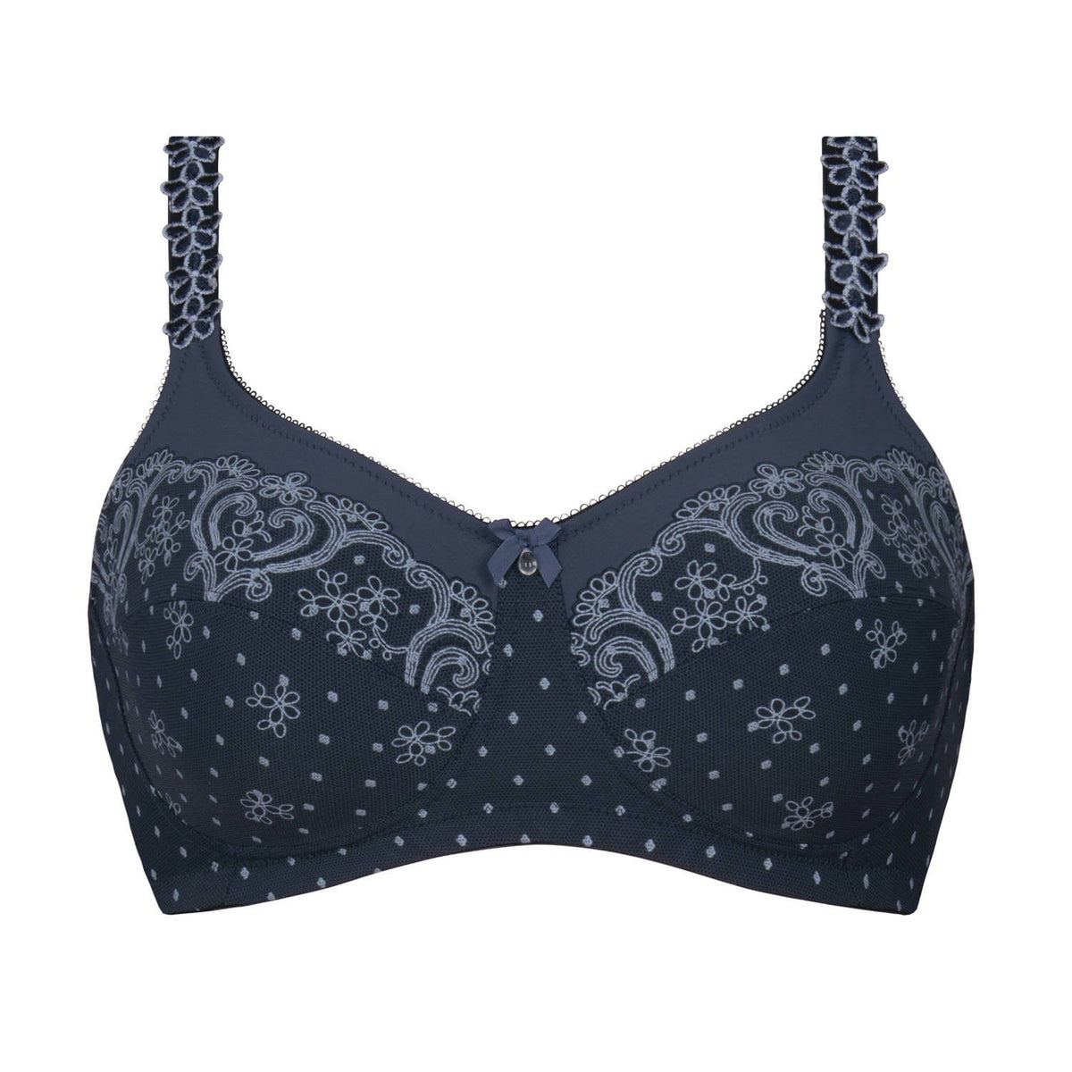 Anita Care Mastectomy Bra Deep blue Close Up | EnVie Lingerie