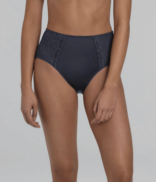 Anita Havannah High Waist Briefs Shadow Blue | EnVie Lingerie