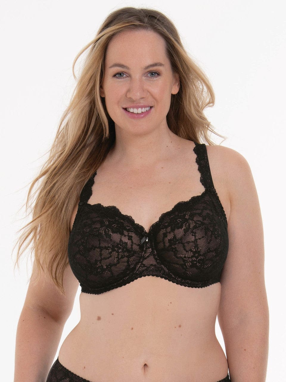 Anita Rosa Faia Bobette Wired Full Cup Bra 5289 Black | EnVie Lingerie