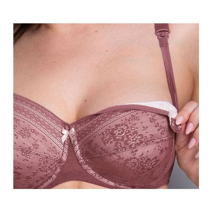 Anita Nursing Bras Anita Fleur Lace Underwired Nursing Bra (Berry)