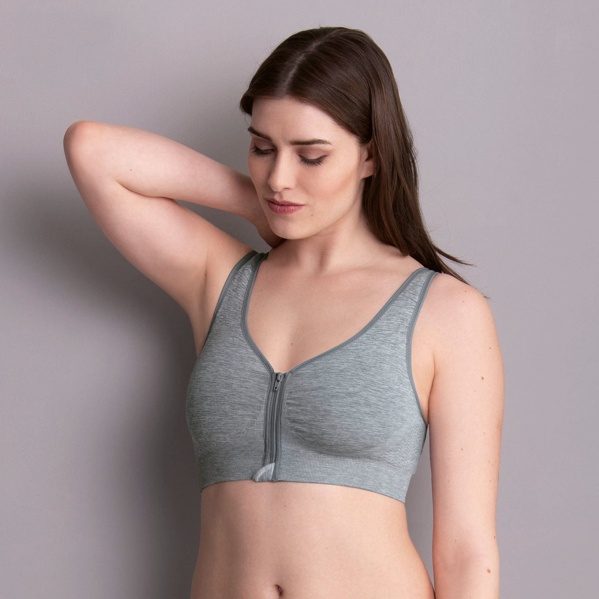 Anita Mastectomy SMALL / Grey Melange Anita Care Post Mastectomy Bra Lynn