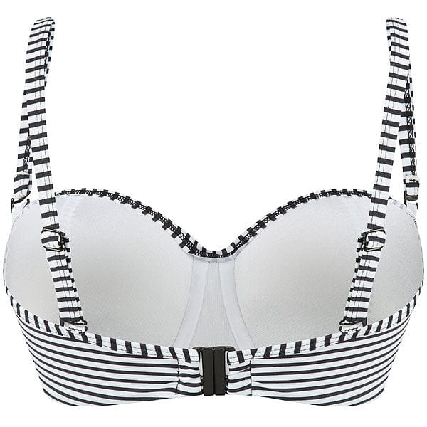 Panache Swimwear Panache Anya Stripe Strapless Bandeau Bikini Top