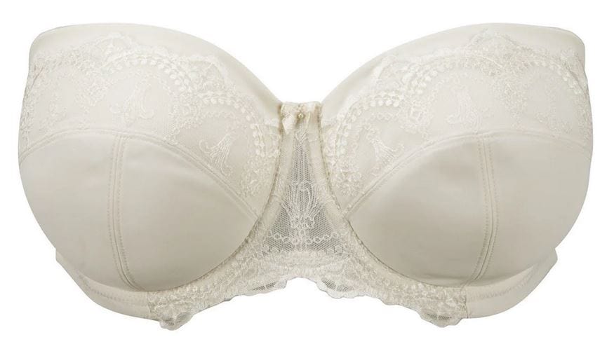 Panache Bras 34H / Ivory Panache Evie Bridal Strapless Bra