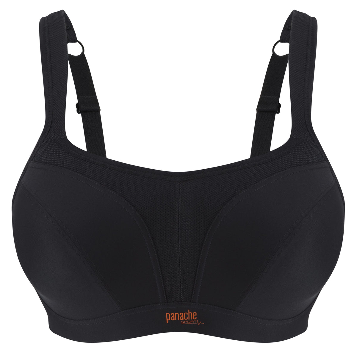 Panache Bras Panache Underwired Sports Bra Black