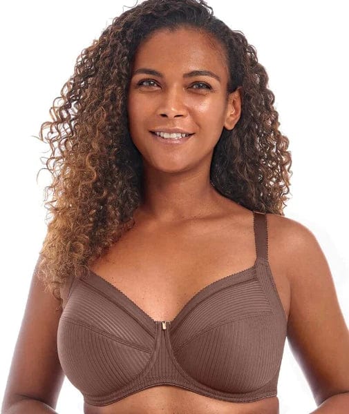 Fantasie Bras Coffee Roast / 30D Fantasie Fusion Underwired Full Cup Side Support Bra (Coffee Roast)