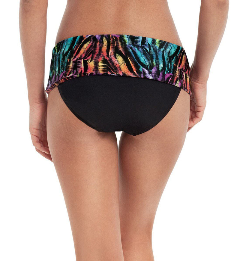 Panache Swimwear UK 8 / Feather Panache Tallulah Folded Bikini Pant Feather